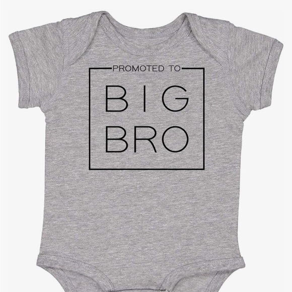 Promoted to Big Brother onsie - Picture 1 of 4